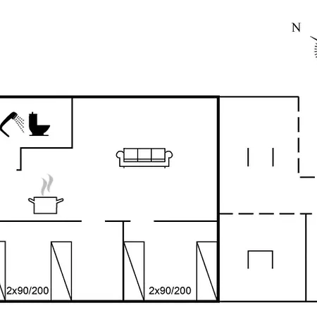 Ineke - 200m From The Sea By Interhome דירה למביג